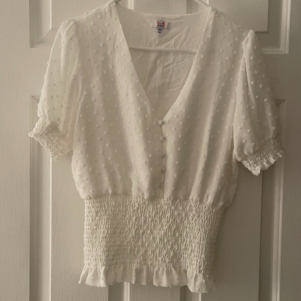 White VICI top